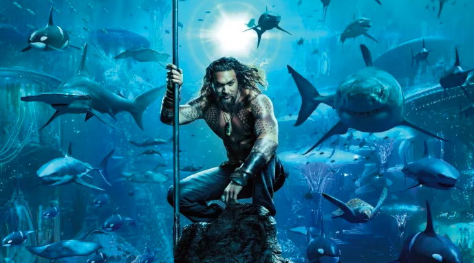 The official "Aquaman" poster from Warner Bros. (D.C./Warner Bros.)