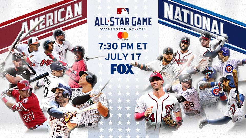 The 89th MLB All-Star is on FOX on July 17th. (MLB/FOX)