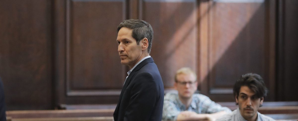 Tom Frieden, former Director of the Centers for Disease Control and Prevention, attends his arraignment at Brooklyn Criminal Court following his arrest on sex abuse charges, August 24, 2018 in New York City. (Photo by Lucas Jackson-Pool/GettyImages)