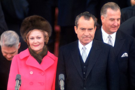 New First Lady Patricia Nixon with her husband, President Richard M. Nixon at his Inauguration. (Henry Groskinsky/The LIFE Picture Collection/Getty Images)