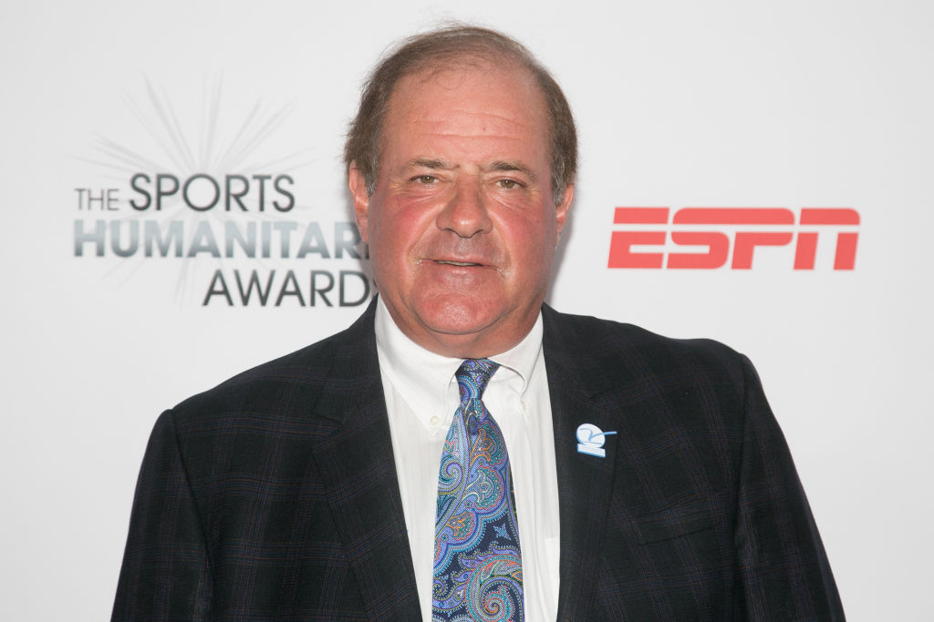 LOS ANGELES, CA - JULY 11:  Chris Berman arrives for the 3rd Annual Sports Humanitarian Of The Year Awards at The Novo by Microsoft on July 11, 2017 in Los Angeles, California.  (Photo by Gabriel Olsen/FilmMagic)