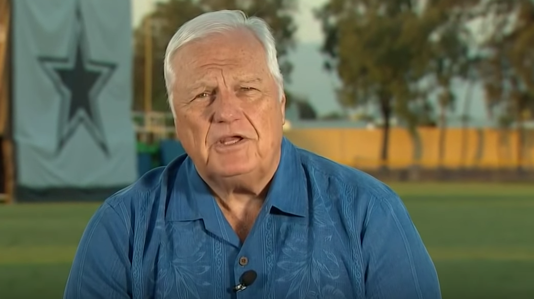 Dale Hansen discussing  Jerry Jones' anthem policy on YouTube. (WFAA/YouTube)
