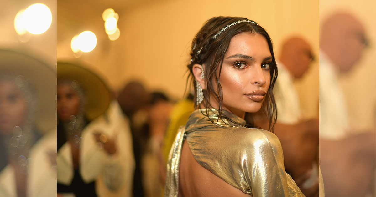 Emily Ratajkowski attends the Heavenly Bodies: Fashion & The Catholic Imagination Costume Institute Gala at The Metropolitan Museum of Art on May 7, 2018 in New York City.  (Photo by Matt Winkelmeyer/MG18/Getty Images for The Met Museum/Vogue)