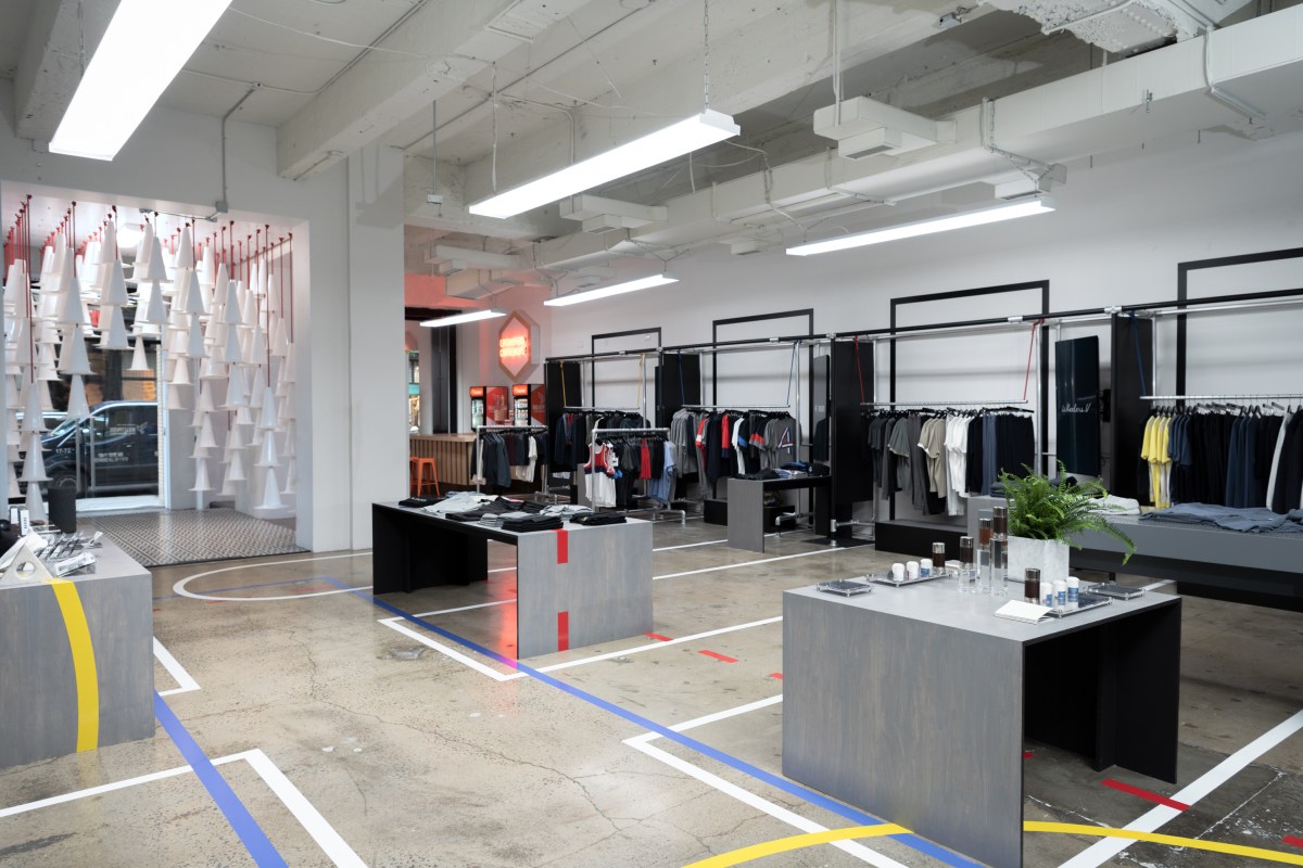 This Menswear Shop Looks Like a Basketball Court - InsideHook