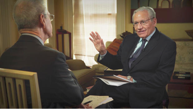 Bob Woodward talking with David Martin on CBS News' 'Sunday Morning,' (CBS News)