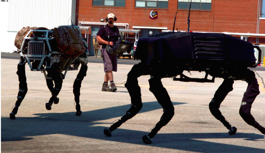 Boston Dynamics' Big Dog prototypes (Photo credit: Wikimedia Commons)