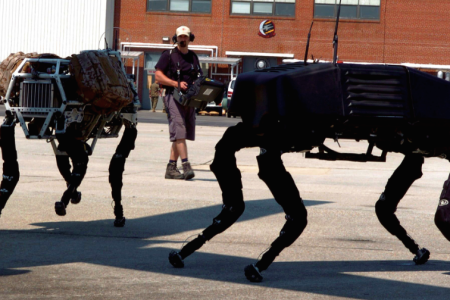 Boston Dynamics' Big Dog prototypes (Photo credit: Wikimedia Commons)