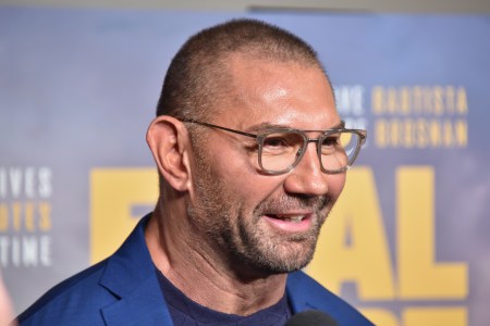 Dave Bautista attends the World Premiere of "Final Score" at The Ham Yard Hotel on August 30, 2018 in London, England.  (Photo by David M. Benett/Dave Benett/WireImage)