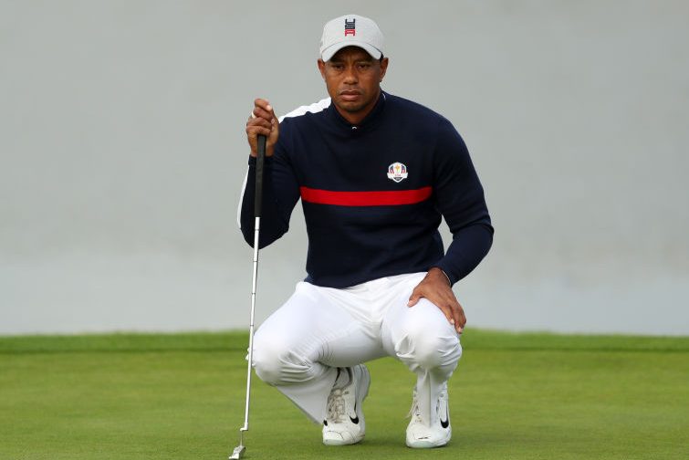 Team USA's Tiger Woods. (David Davies/PA Images via Getty)