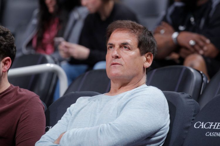 SACRAMENTO, CA - MARCH 27: Dallas Mavericks owner Mark Cuban looks on during the game against the Sacramento Kings on March 27, 2018 at Golden 1 Center in Sacramento, California. (Photo by Rocky Widner/NBAE via Getty Images)