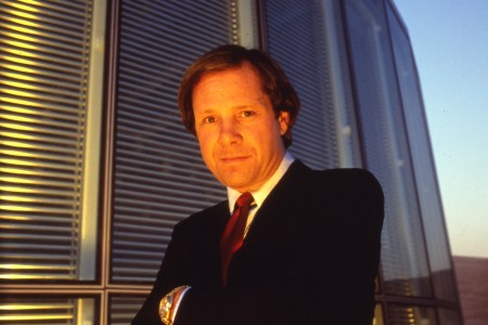 Michael Ovitz, co-founder the Creative Artists Agency, Los Angeles, California, 1987. (Photo by Anthony Barboza/Getty Images)