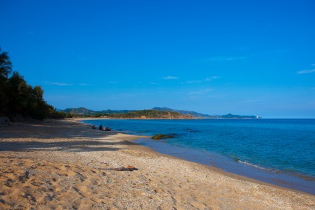 Beach in South Hamgyong Province, Hamhung, North Korea on September 11, 2012. Surfer tourism has recently been on the rise in North Korea. (Photo by Eric Lafforgue/Art In All Of Us/Corbis via Getty Images)