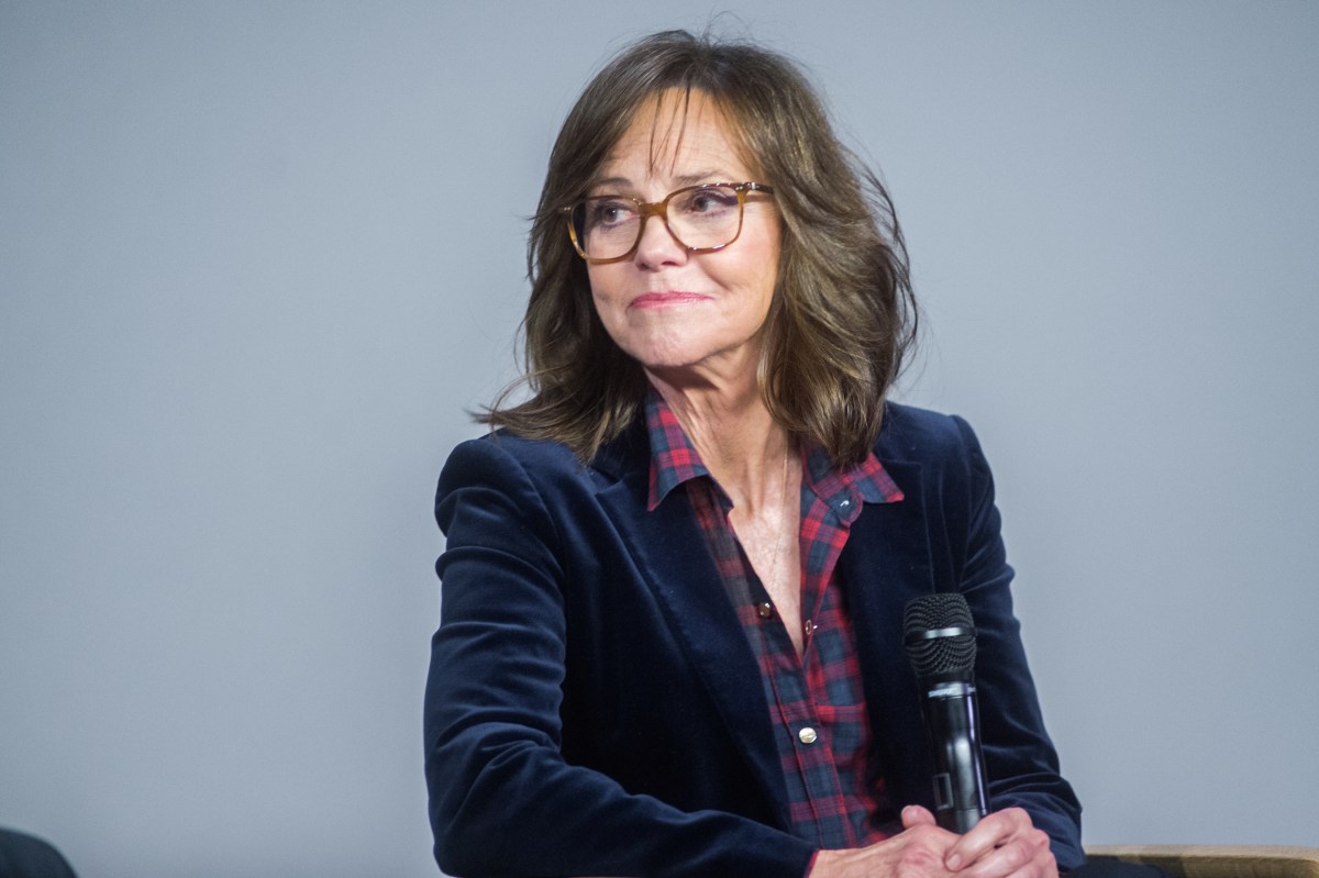 Actress Sally Field attends the Meet the Filmmaker series to discuss "Hello My Name Is Doris" at Apple Store Soho on March 8, 2016 in New York City.  (Photo by Mark Sagliocco/FilmMagic)