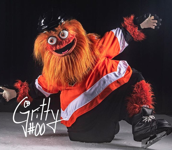 The Philadelphia Flyers' new mascot Gritty. (Flyers/Instagram)