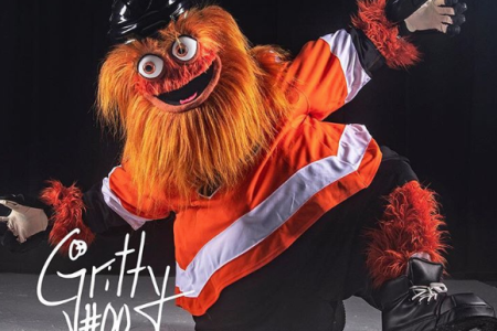 The Philadelphia Flyers' new mascot Gritty. (Flyers/Instagram)