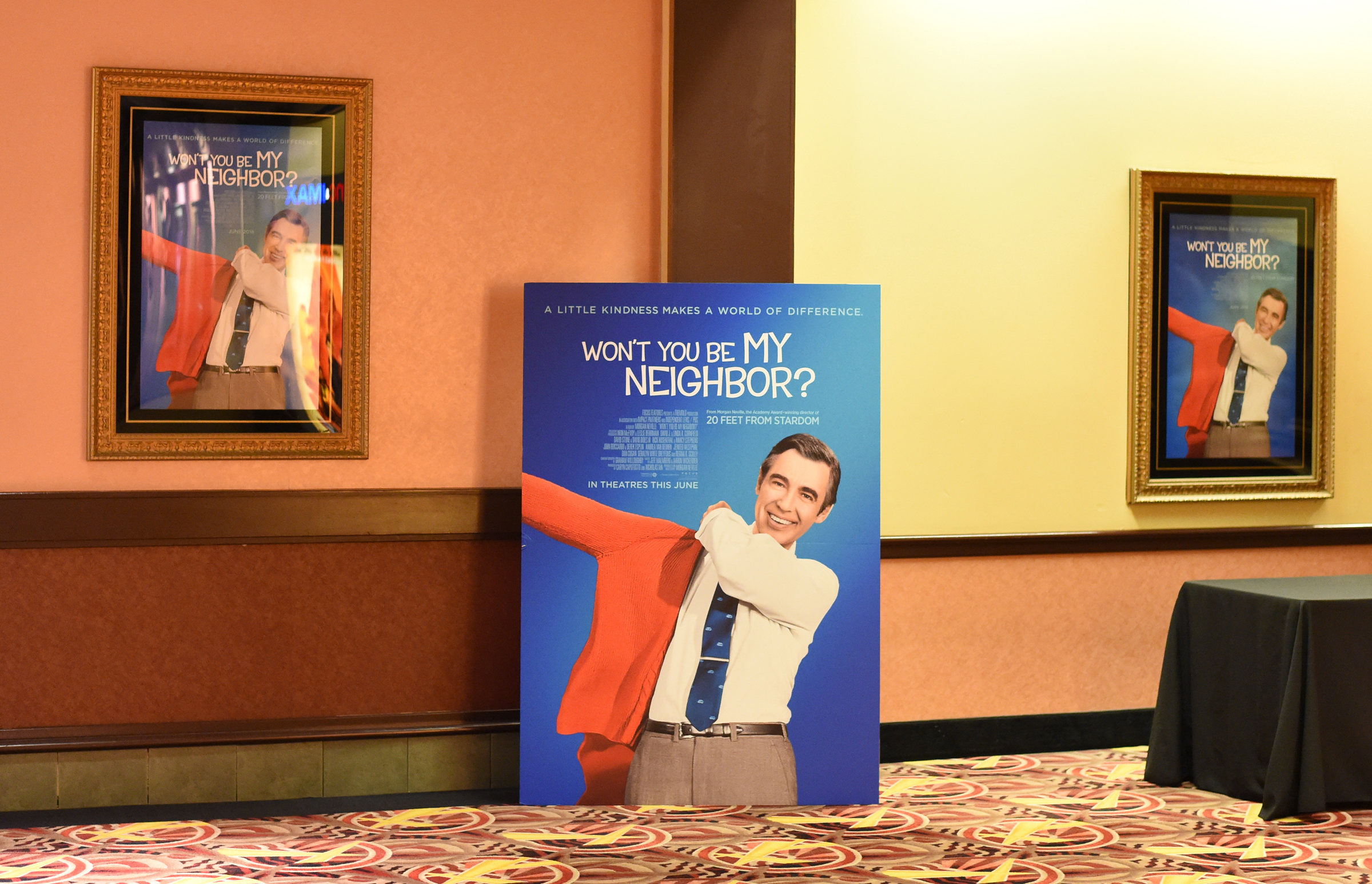 A general view of atmospher during a special screening of "Won't You Be My Neighbor?" on May 23, 2018 in West Homestead, Pennsylvania.  (Photo by Jason Merritt/Getty Images for Focus Features)