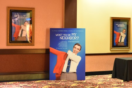 A general view of atmospher during a special screening of "Won't You Be My Neighbor?" on May 23, 2018 in West Homestead, Pennsylvania.  (Photo by Jason Merritt/Getty Images for Focus Features)