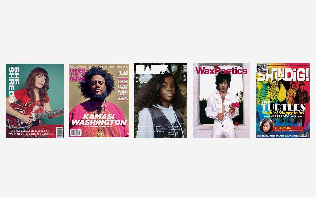 music magazines, media magazines
