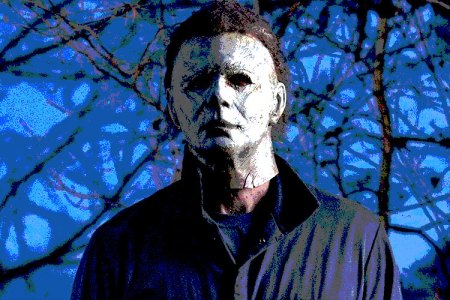 Actor James Jude Courtney as Michael Meyers in "Halloween (2018)." (IMDB/Photo illustration by RealClearLife)