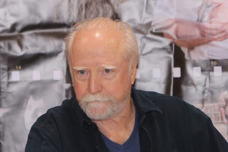 Scott Wilson ("Dr. Hershel Greene," on AMC's The Walking Dead) attends the Motor City Comic Con, at Suburban Collection Showplace on May 15, 2015 in Novi, Michigan.  (Photo by Monica Morgan/WireImage)