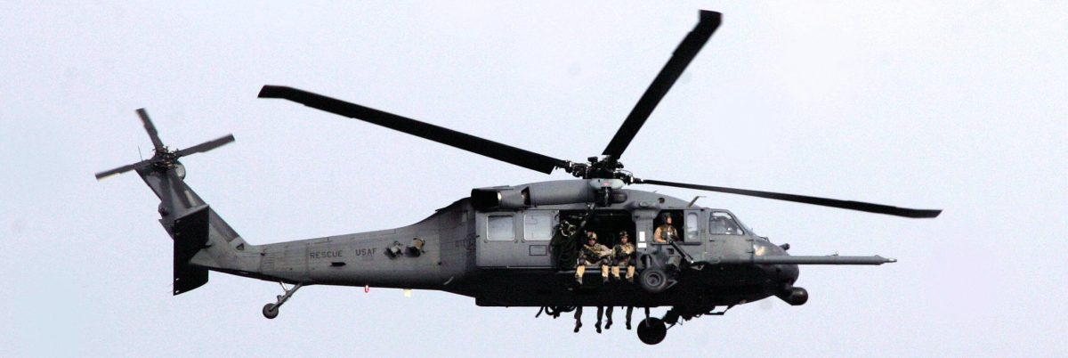 Black Hawk helicopters are among the aircraft in the Air Wing fleet. (AAMIR QURESHI/AFP/Getty Images)