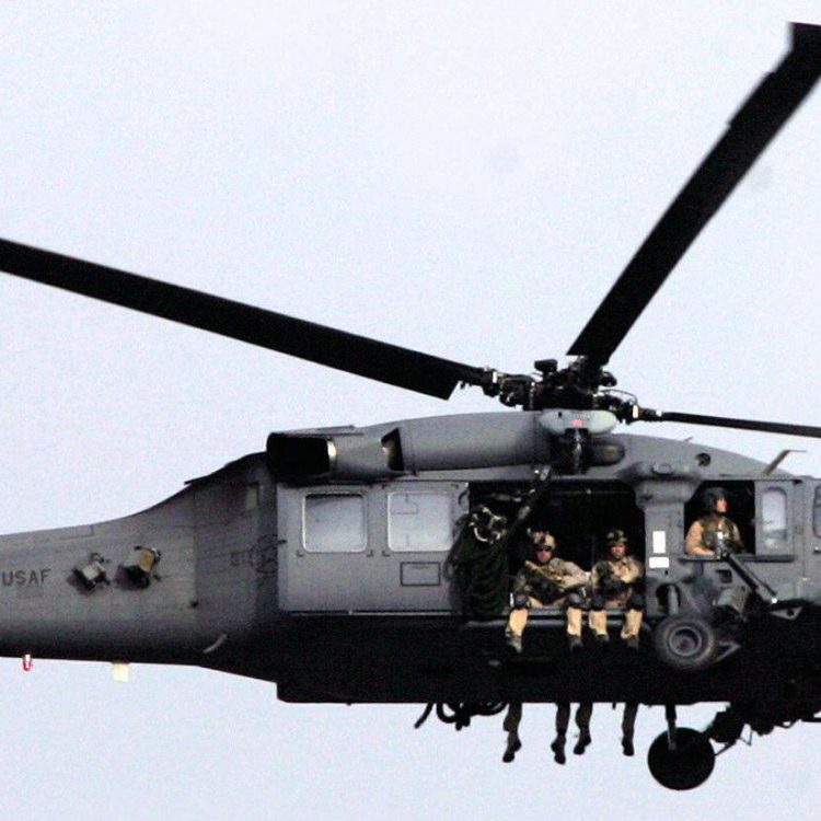 Black Hawk helicopters are among the aircraft in the Air Wing fleet. (AAMIR QURESHI/AFP/Getty Images)