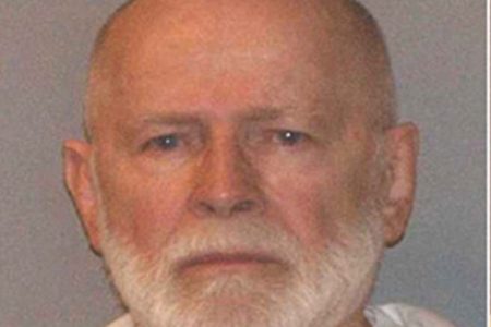 James 'Whitey' Bulger mugshot in 2011. (Photo courtesy Bureau of Prisons/Getty Images)