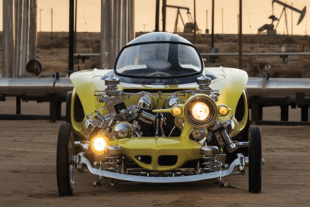 The 1962 Ed Roth "Mysterion" Recreation (Karissa Hosek 2018, Courtesy of RM Sotheby's)