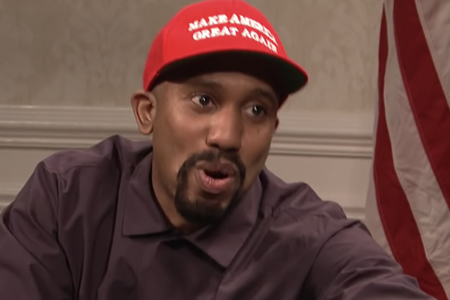 Chris Red as Kanye West on "Saturday Night Live" (NBC)