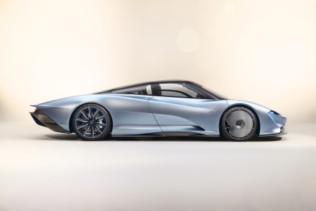 Press images of the McLaren Speedtail released upon its reveal. (McLaren)