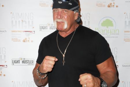 MIAMI, FL - OCTOBER 08:  Hulk Hogan attends Celebrity Sports Agent,  Darren Prince Host Invite-Only, Private Event For His New Best Selling Book 'Aiming High' at Komodo on October 8, 2018 in Miami, Florida.  (Photo by John Parra/Getty Images for Darren Prince Book Release Party)