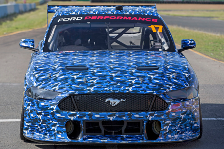 The first official images of the 2019 Ford Mustang Supercar. (Ford Australia and DJR Team Penske)