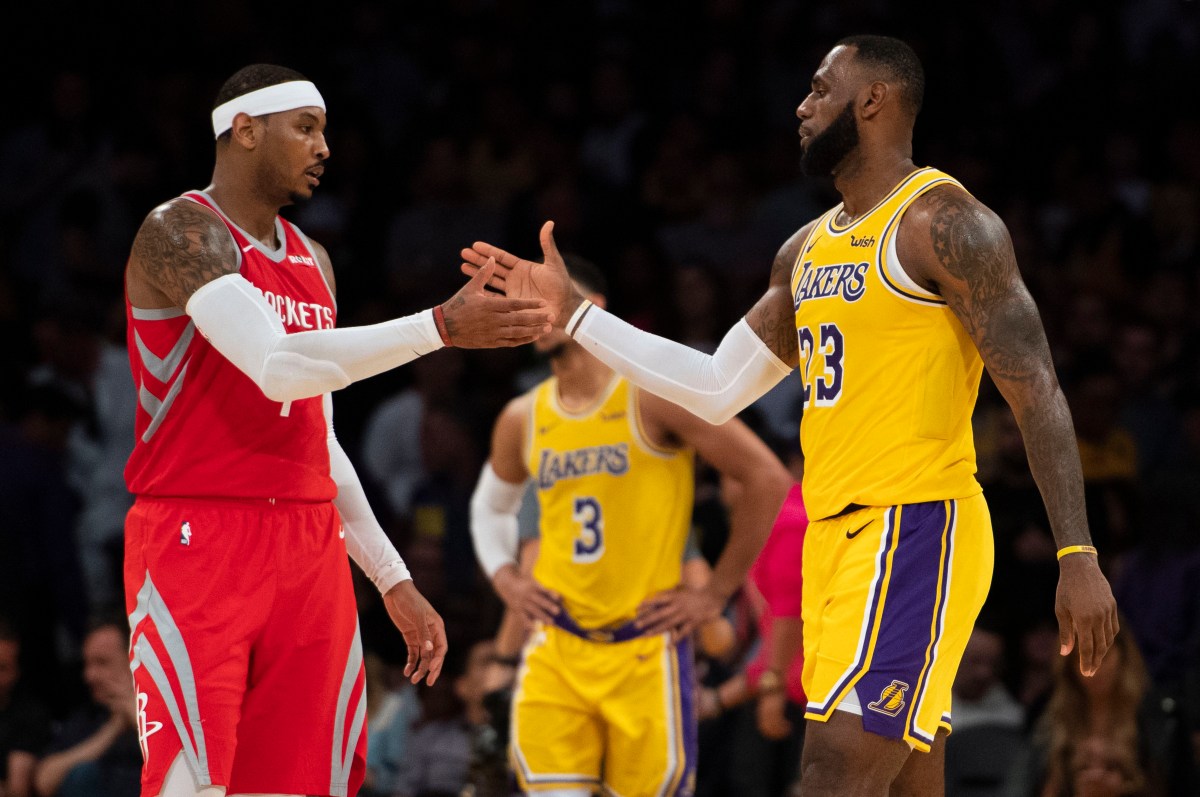 Lebron James Rumored To Want Carmelo Anthony As Lakers Teammate Insidehook