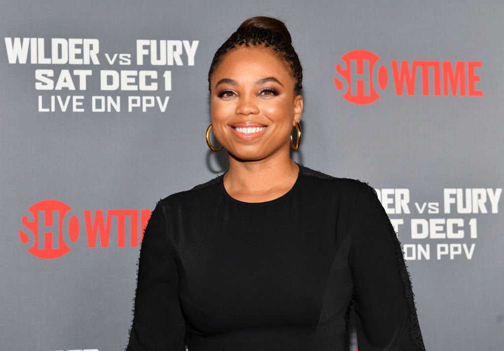 LOS ANGELES, CALIFORNIA - DECEMBER 01: Journalist Jemele Hill attends the Heavyweight Championship of The World "Wilder vs. Fury" Premiere at Staples Center on December 01, 2018 in Los Angeles, California. (Photo by Rodin Eckenroth/Getty Images)