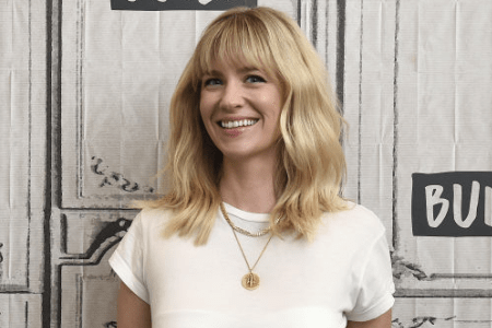 NEW YORK, NY - APRIL 12: Actress January Jones visits Build Series to discuss the FOX comedy 'The Last Man On Earth at Build Studio on April 12, 2018 in New York City. (Photo by Ilya S. Savenok/Getty Images)