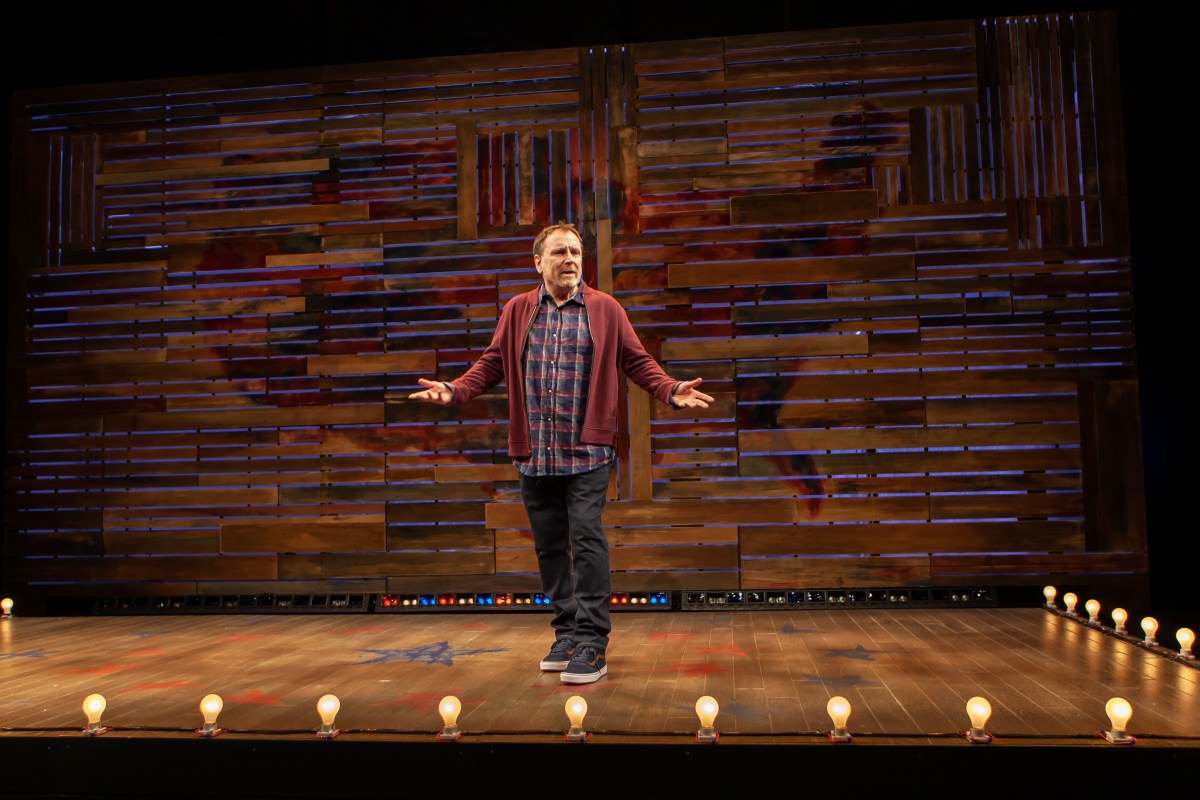 Colin Quinn in "Red State Blue State." (Monica Carboni)