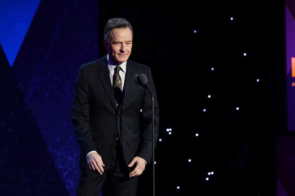 NEW YORK, NY - DECEMBER 09: Bryan Cranston presents an award onstage during the 12th Annual CNN Heroes: An All-Star Tribute at American Museum of Natural History on December 9, 2018 in New York City. (Photo by Mike Coppola/Getty Images for CNN)