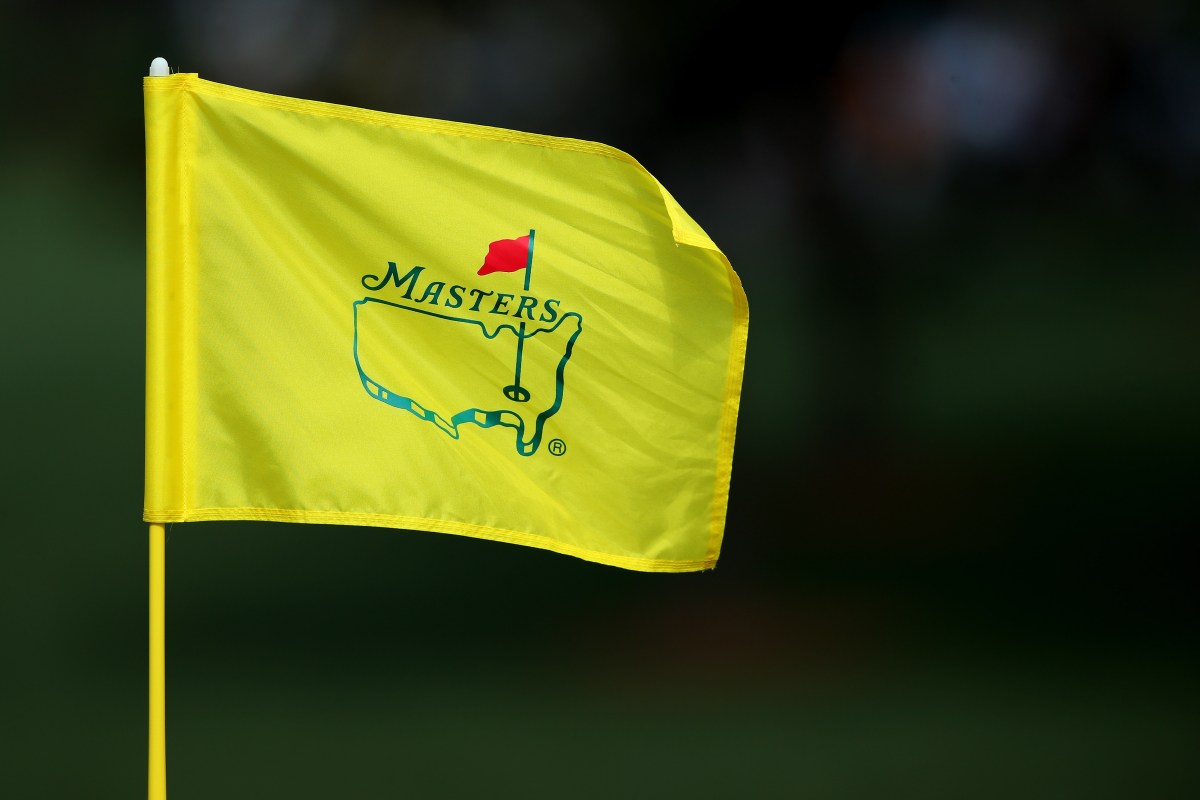 AUGUSTA, GA - APRIL 08:  A Master flag is seen during a practice round prior to the start of the 2013 Masters Tournament at Augusta National Golf Club on April 8, 2013 in Augusta, Georgia.  (Photo by Andrew Redington/Getty Images)