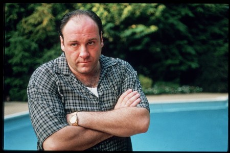 Actor James Gandolfini in scene from HBO TV drama series The Sopranos.  (Photo by Anthony Neste/The LIFE Images Collection/Getty Images)