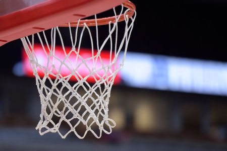 CHICAGO, IL - NOVEMBER 14: A detail view of a basketball net ahead of the game between the Duke Blue Devils and the Michigan State Spartans during the Champions Classic at United Center on November 14, 2017 in Chicago, Illinois. (Photo by Lance King/Getty Images)