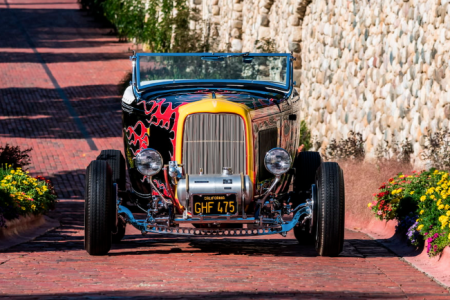 Tom McMullen’s 1932 Ford Roadster is one of the most iconic Hot Rods in history. (Mecum)