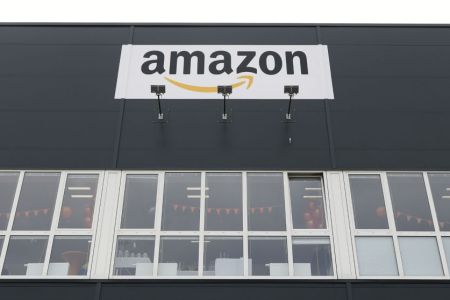 A picture taken on February 12, 2019 shows a view of a distribution center of US giant of online sales, Amazon in Grossebersdorf, Austria. (Photo by HANS KLAUS TECHT / APA / AFP) / Austria OUT        (Photo credit should read HANS KLAUS TECHT/AFP/Getty Images)