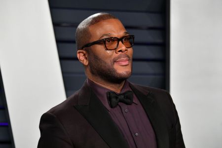 Tyler Perry at the 2019 Vanity Fair Oscar Party on February 24, 2019 in Beverly Hills, California.  (Getty Images)