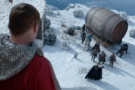 A screenshot from Bud Light’s 2019 Super Bowl ad. (Anheuser-Busch/YouTube)