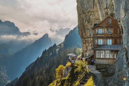 Switzerland’s Most Picturesque Restaurant Is Up for Sale