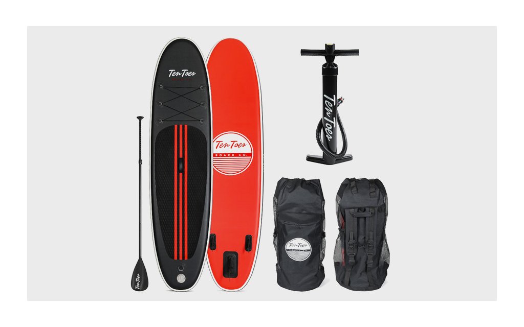 Ten Toes Weekender Stand Up Paddleboard Holiday 50/50
