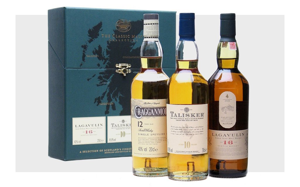 Whisky Exchange Classic Malts Holiday 50/50
