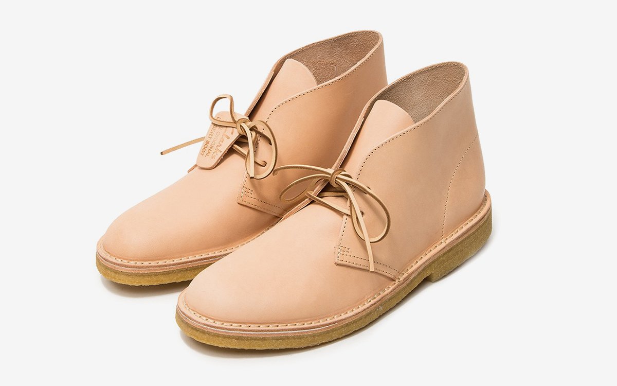 tan clarks