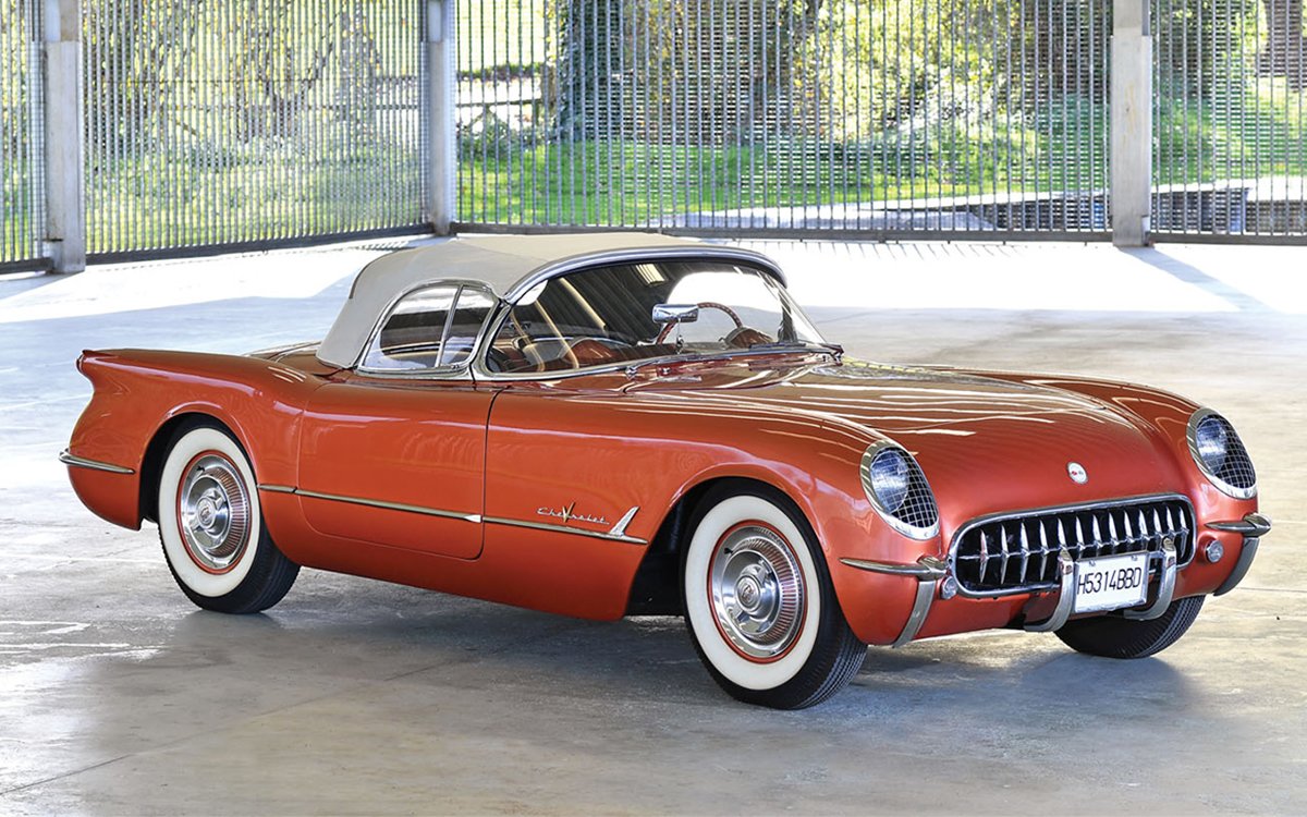 Rare 1955 Copper Corvette Roadster For Auction InsideHook