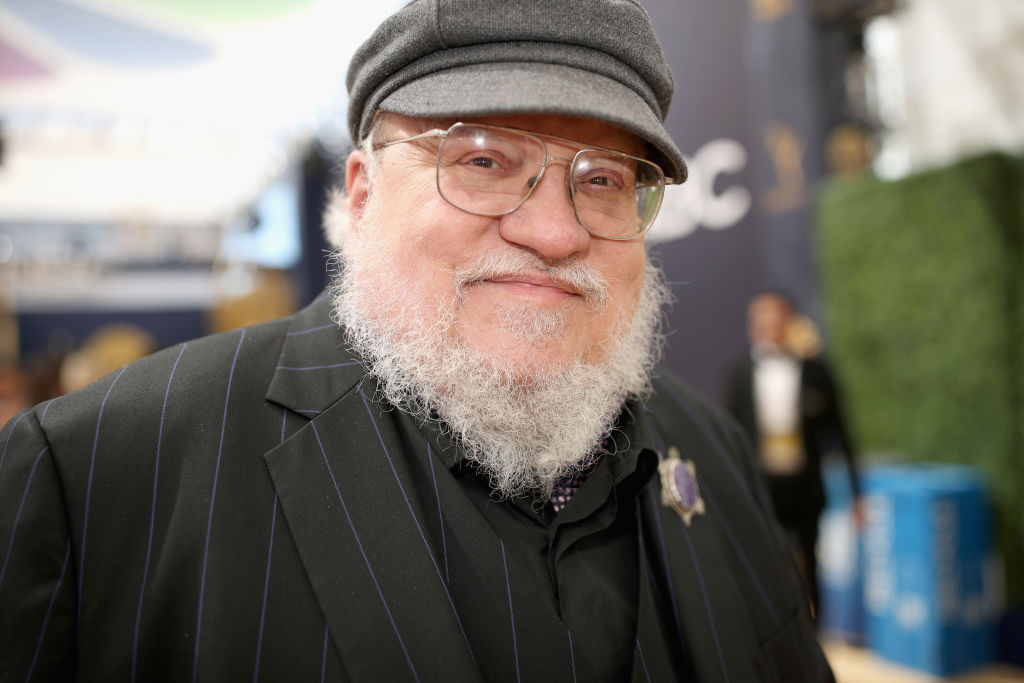LOS ANGELES, CA - SEPTEMBER 17:  70th ANNUAL PRIMETIME EMMY AWARDS -- Pictured: Writer George R. R. Martin arrives to the 70th Annual Primetime Emmy Awards held at the Microsoft Theater on September 17, 2018.  NUP_184216  (Photo by Christopher Polk/NBC/NBCU Photo Bank via Getty Images)